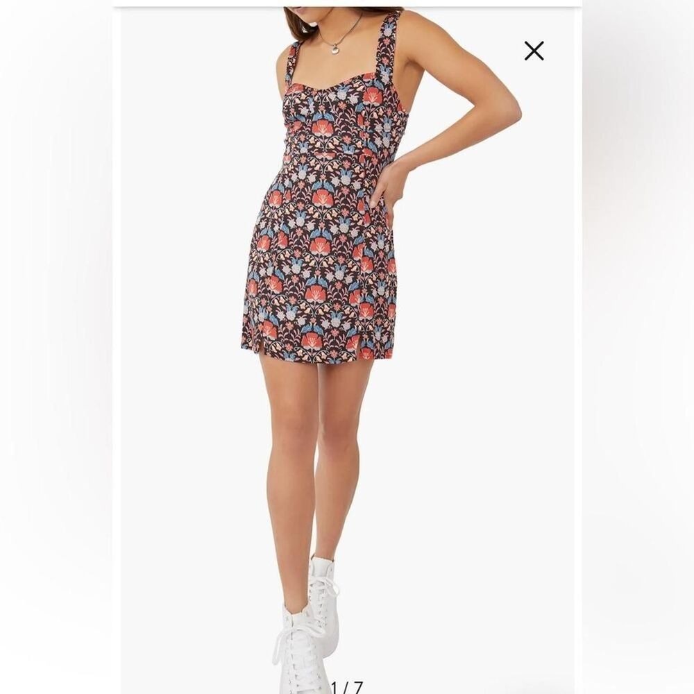 Free People Sasha mini dress Floral Print Women's size M